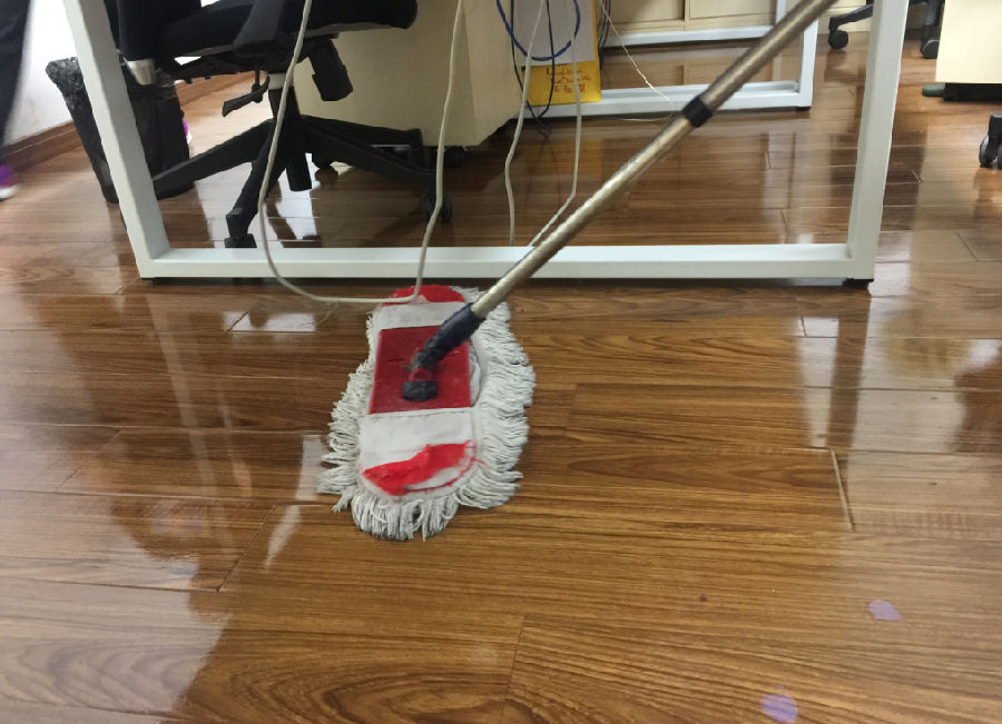 德昌县木地板保洁案例